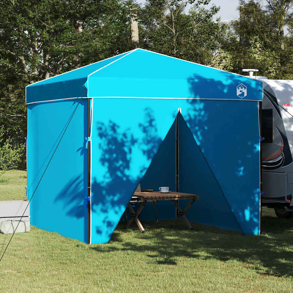 Vidaxx Markisenzelt blau 243 x 243 x 251 cm Stoff