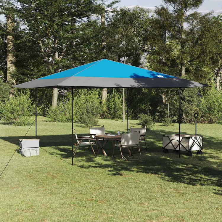 Vidaxx Markisenzelt blau 395 x 395 x 251 cm Stoff