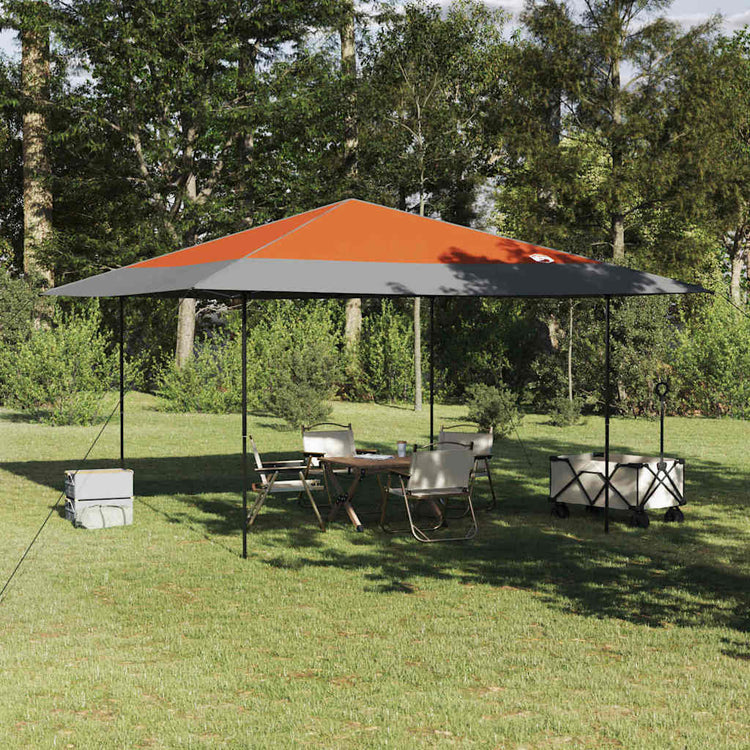 Vidaxx Markisenzelt Orange 395 x 395 x 251 cm Stoff
