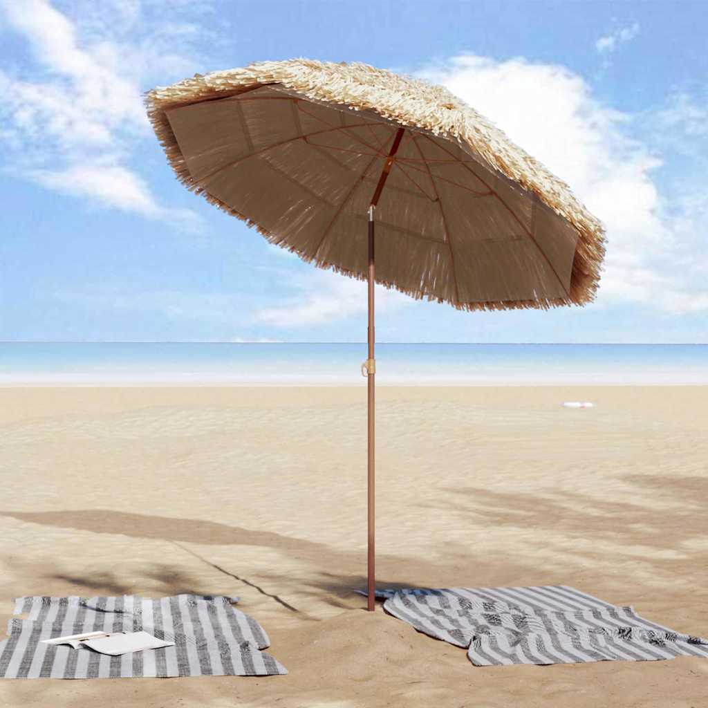 Vidaxx Gartenschirm Natur 160 x 160 x 196 cm