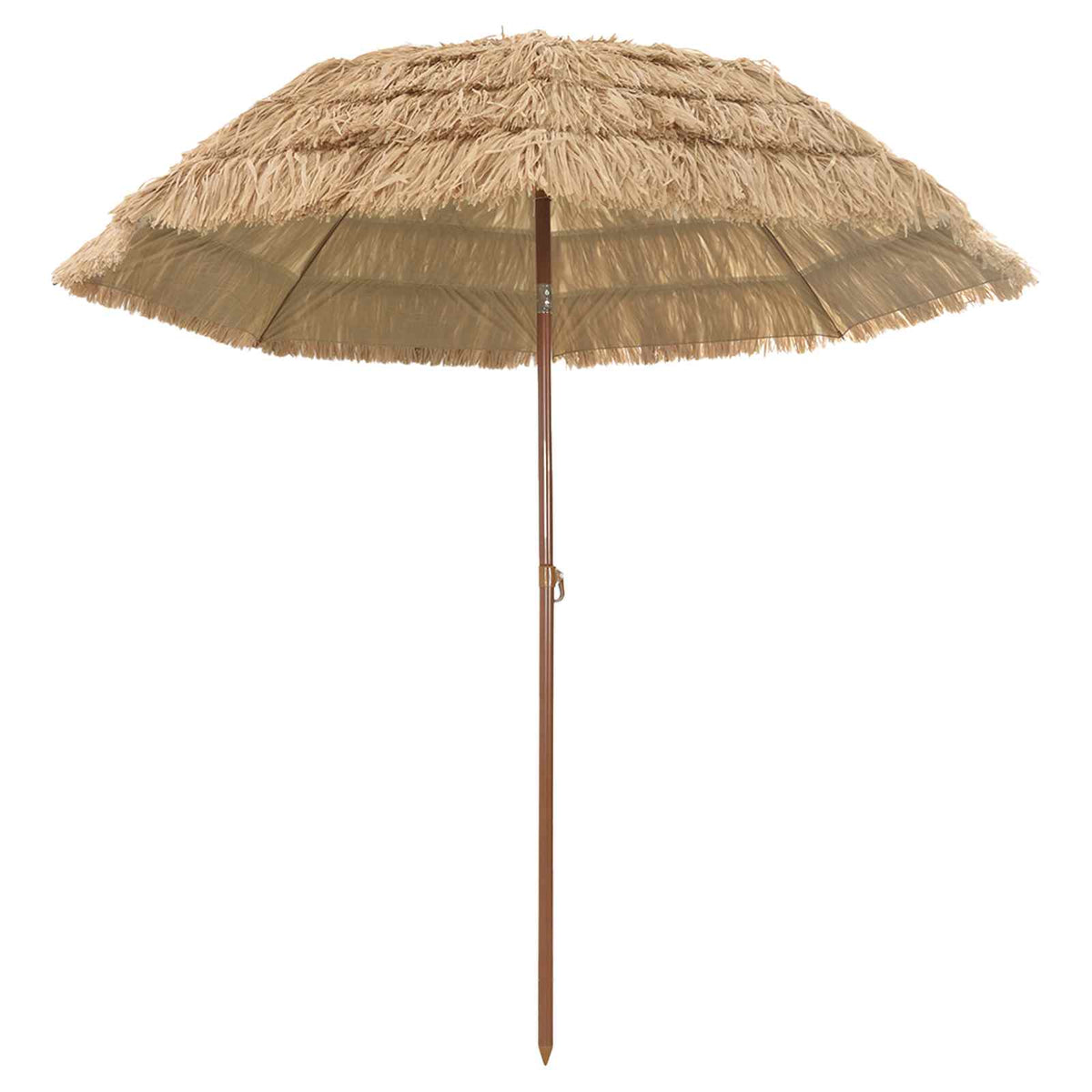 Vidaxxl Gartenschirm Natur 205 x 205 x 210 cm