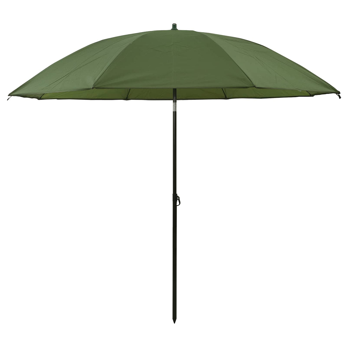 VidaXL Fischschirm Armeegelb 240 x 210 cm Oxford-Polyester