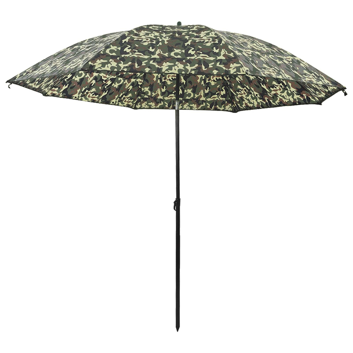VidaXL Fischschirm Tarnung 220 x 193 cm Oxford-Polyester