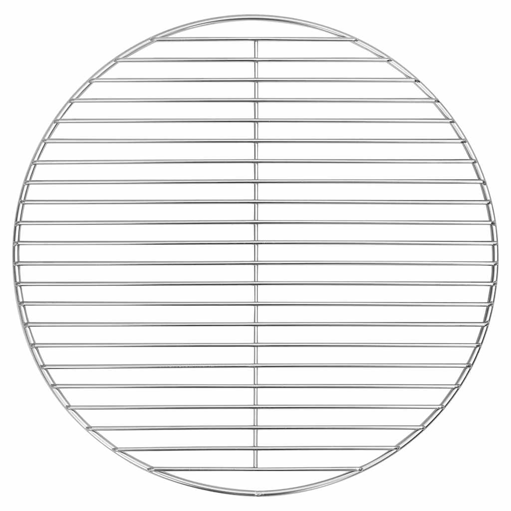 Vidaxx Grillrost Silber 43 x 43 cm Edelstahl