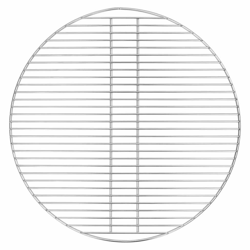 Vidaxx Grillrost Silber 57 x 57 cm Edelstahl