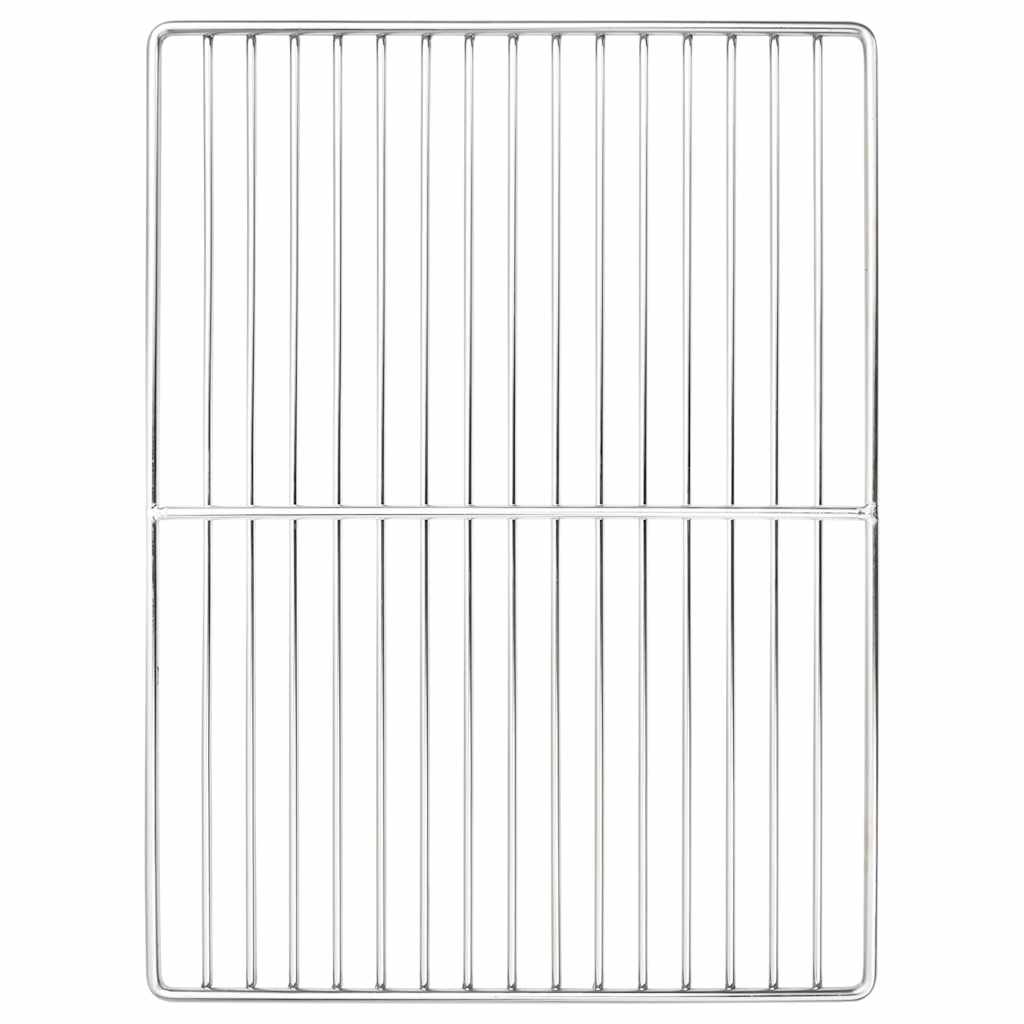 Vidaxx Grillrost Silber 40 x 30 cm Edelstahl