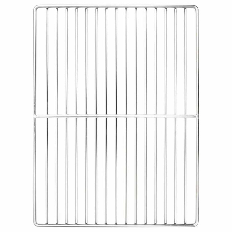 Vidaxx Grillrost Silber 40 x 30 cm Edelstahl