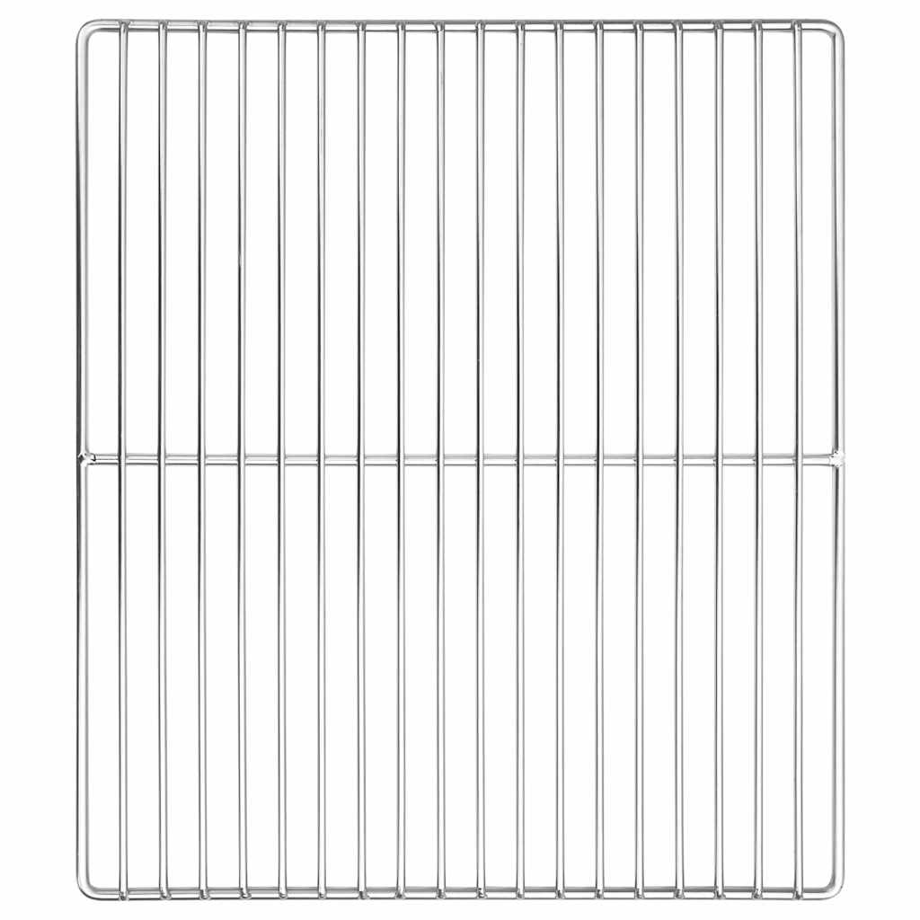 Vidaxx Grillrost Silber 40 x 35 cm Edelstahl