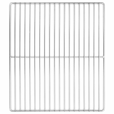 Vidaxx Grillrost Silber 40 x 35 cm Edelstahl