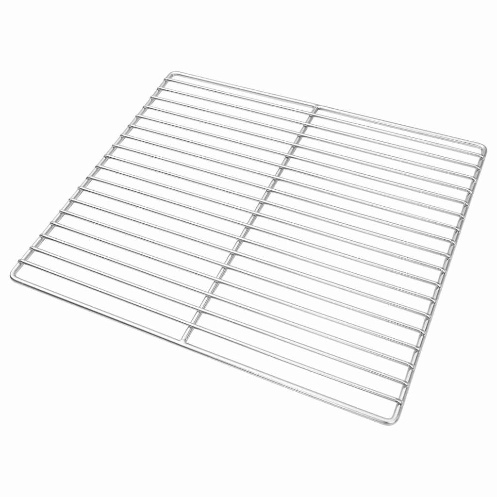 Vidaxx Grillrost Silber 40 x 35 cm Edelstahl