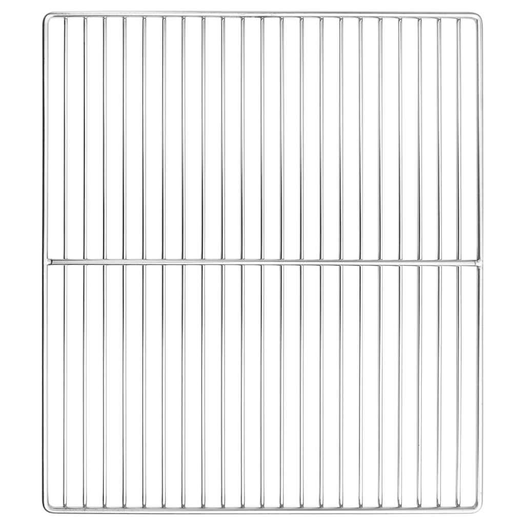Vidaxx Grillrost Silber 45 x 40 cm Edelstahl