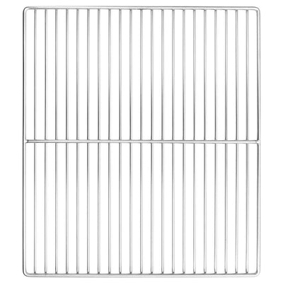 Vidaxx Grillrost Silber 45 x 40 cm Edelstahl