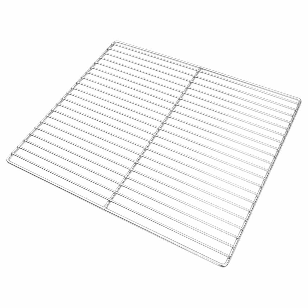 Vidaxx Grillrost Silber 45 x 40 cm Edelstahl