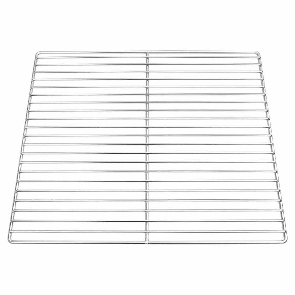 Vidaxx Grillrost Silber 45 x 40 cm Edelstahl