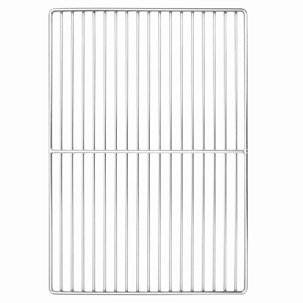 Vidaxx Grillrost Silber 47 x 32,5 cm Edelstahl