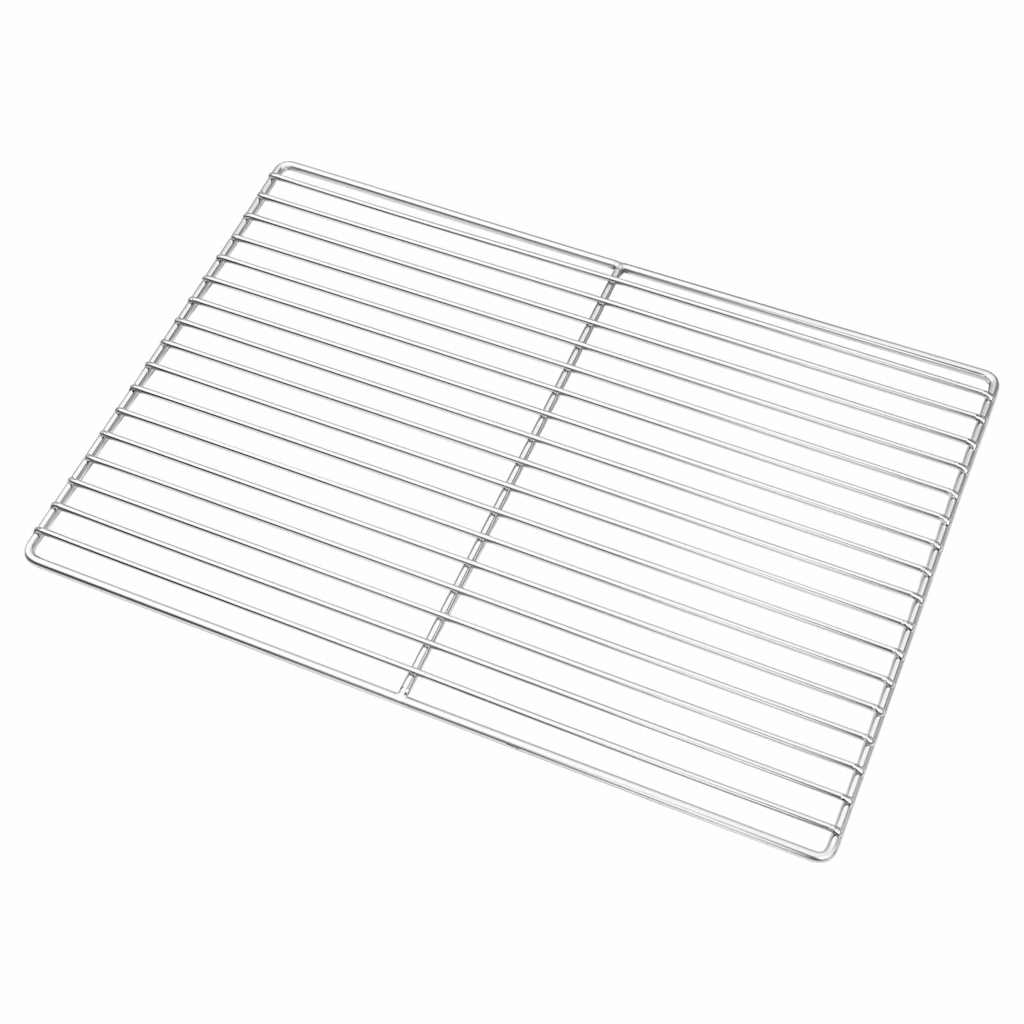 Vidaxx Grillrost Silber 47 x 32,5 cm Edelstahl