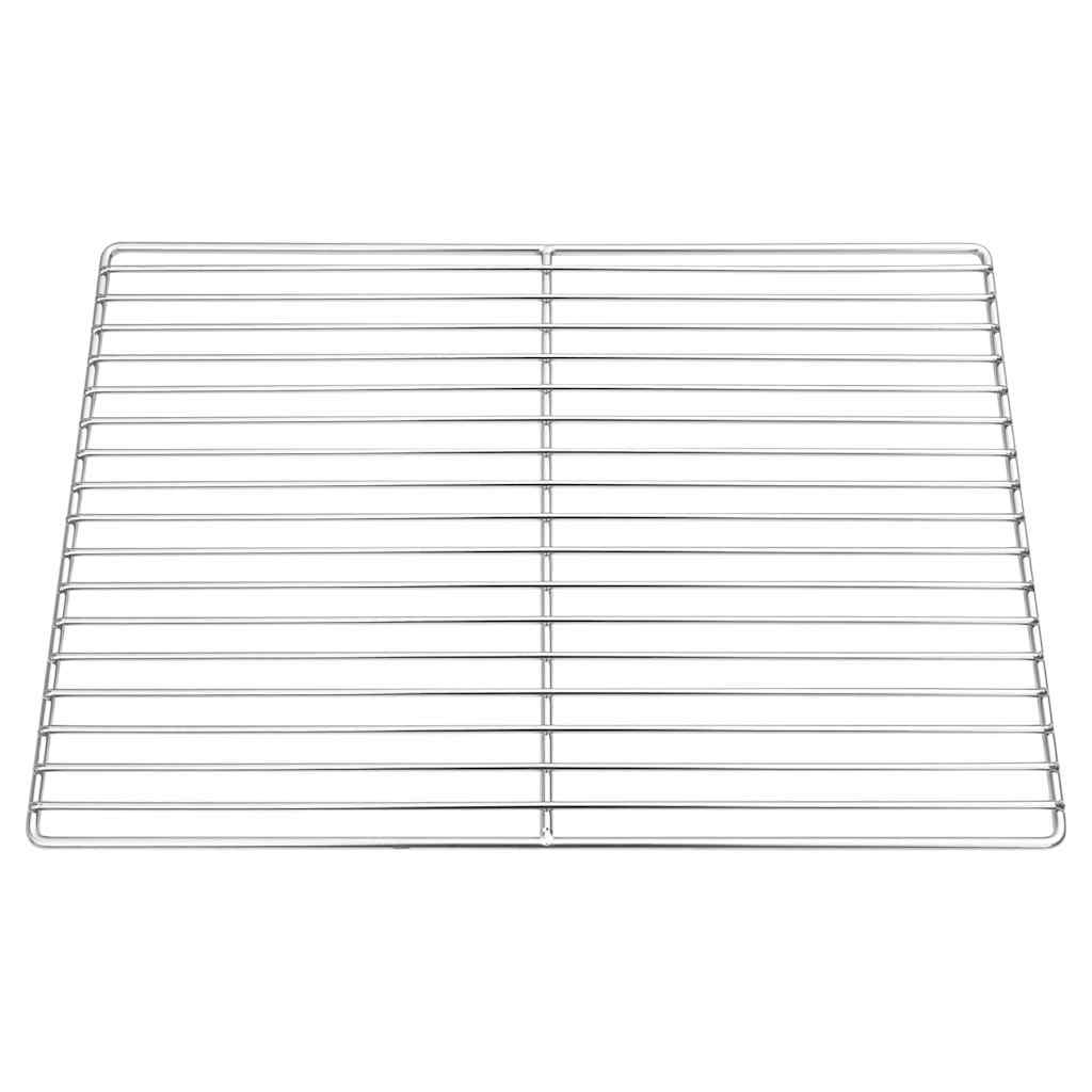 Vidaxx Grillrost Silber 47 x 32,5 cm Edelstahl