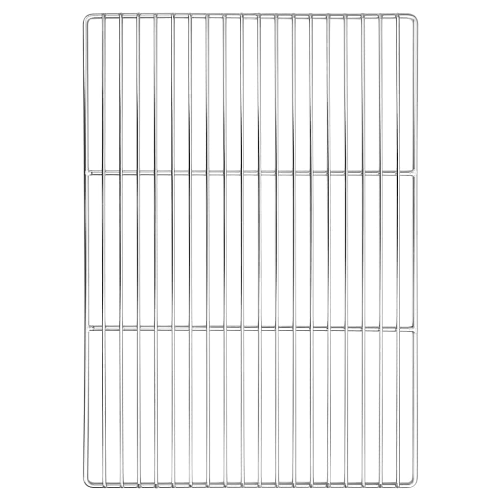 Vidaxx Grillrost Silber 50 x 35 cm Edelstahl