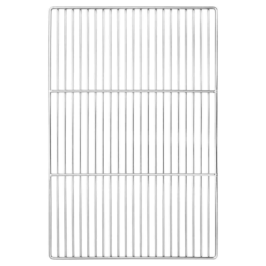 Vidaxx Grillrost Silber 60 x 40 cm Edelstahl