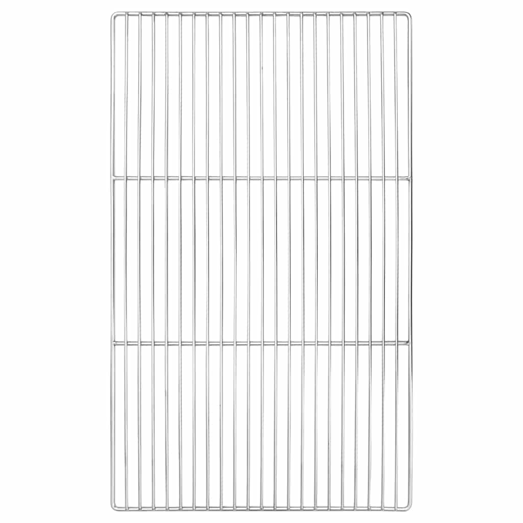 Vidaxx Grillrost Silber 67 x 40 cm Edelstahl