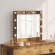 Vidaxx Schminkspiegel rechteckig mit Spiegel Altholz 60 x 55 x 18 cm