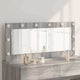 Vidaxx Schminkspiegel rechteckig grau Sonoma 100 x 45 x 18 cm