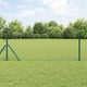 Vidaxl Zaunpfahl grün 10 x 0,6 m (36 mm Maschenweite) Stahl und PVC