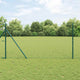 Vidaxl Zaunpfahl grün 10 x 1,2 m (50 mm Maschenweite) Stahl und PVC