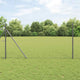 Vidaxl Zaunpfosten grau 10 x 1,2 m (50 mm Maschenweite) Stahl und PVC
