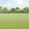 Vidaxl Zaunpfahl Silber 10 x 1,2 m (36 mm Maschenweite) Stahl