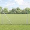 Vidaxl Zaunpfahl Silber 10 x 1,6 m (13 mm Maschenweite) Stahl
