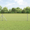 Vidaxl Zaunpfahl Silber 25 x 0,4 m (25 mm Maschenweite) Stahl
