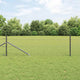 Vidaxl Zaunpfahl grau 10 x 0,5 m (50 mm Maschenweite) Stahl und PVC