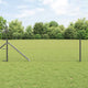 Vidaxl Zaunpfosten grau 10 x 0,6 m (50 mm Maschenweite) Stahl und PVC
