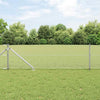 Vidaxl Zaunpfahl Silber 10 x 0,6 m (13 mm Maschenweite) Stahl