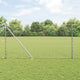 Vidaxl Zaunpfahl Silber 10 x 1,4 m (36 mm Maschenweite) Stahl