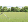 Vidaxl Zaunpfahl Silber 25 x 0,6 m (25 mm Maschenweite) Stahl