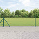 Vidaxl Zaunpfahl grün 10 x 0,6 m (13 mm Maschenweite) Stahl und PVC