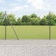 Vidaxl Zaunpfosten grau 25 x 1,4 m (25 mm Maschenweite) Stahl und PVC