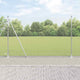 Vidaxl Zaunpfahl Silber 10 x 1,6 m (13 mm Maschenweite) Stahl