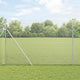 Vidaxl Zaunpfahl Silber 10 x 1,5 m (12 x 12 mm Maschenweite) Stahl