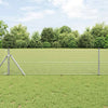 Vidaxl Zaunpfahl Silber 25 x 0,4 m (16 x 16 mm Maschenweite) Stahl