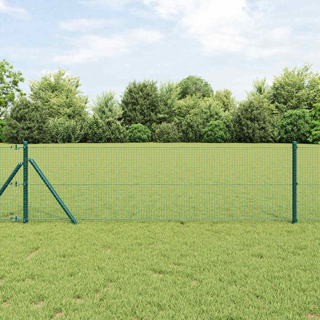 Vidaxl Zaunpfahl grün 10 x 0,6 m (19 x 19 mm Maschenweite)