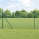 Vidaxl Zaunpfahl grün 10 x 1 m (12 x 12 mm Maschenweite) Stahl
