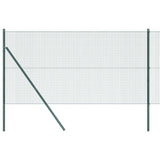 Vidaxl Zaunpfahl grün 10 x 1 m (12 x 12 mm Maschenweite) Stahl - afbeelding 2
