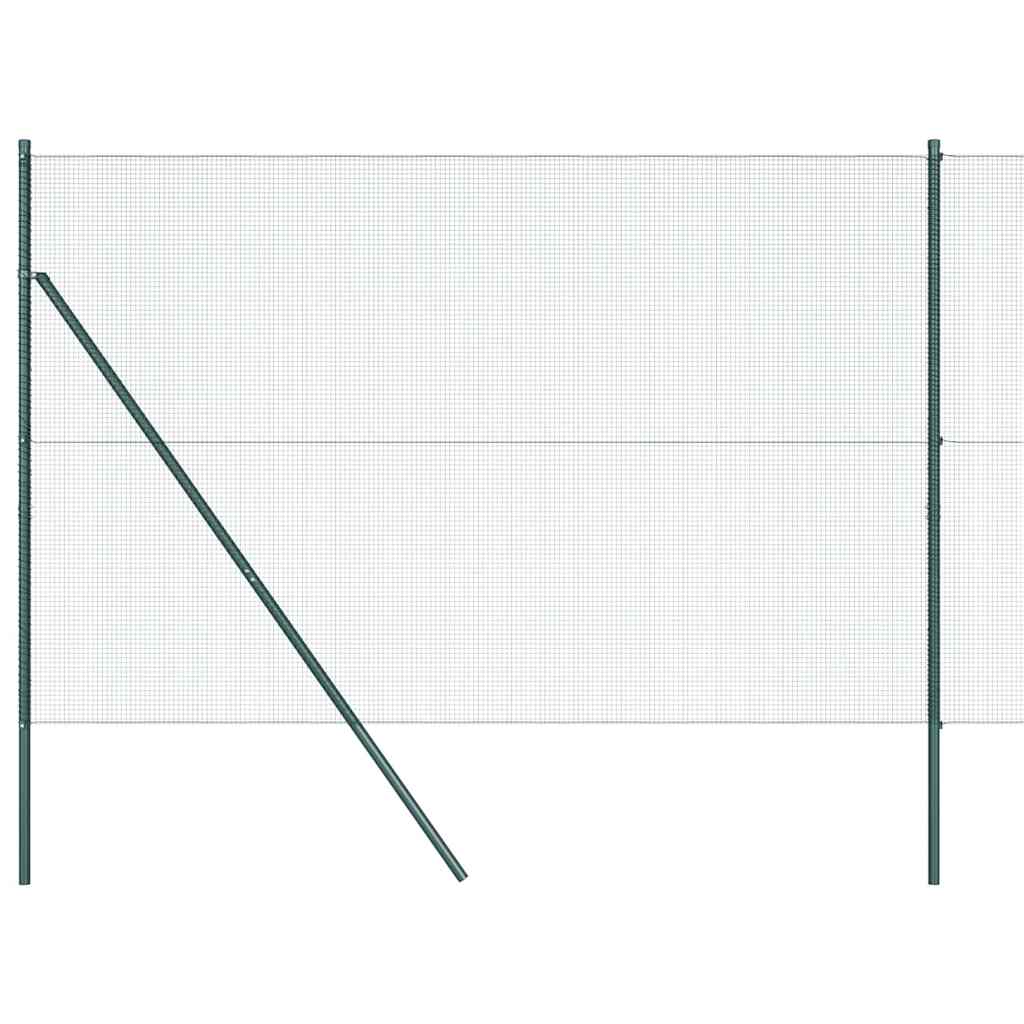 Vidaxl Zaunpfahl grün 10 x 1,6 m (12 x 12 mm Maschenweite)