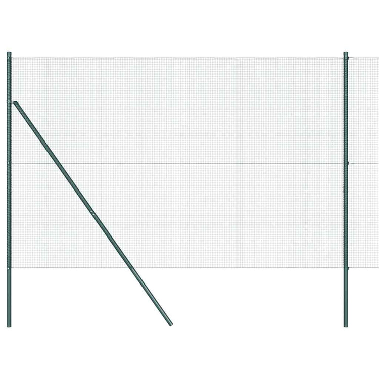 Vidaxl Zaunpfahl grün 10 x 1,6 m (12 x 12 mm Maschenweite)