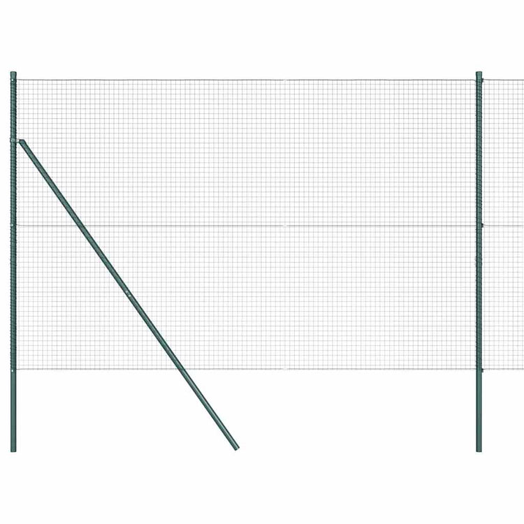 Vidaxl Zaunpfahl grün 10 x 1,6 m (25 x 25 mm Maschenweite)
