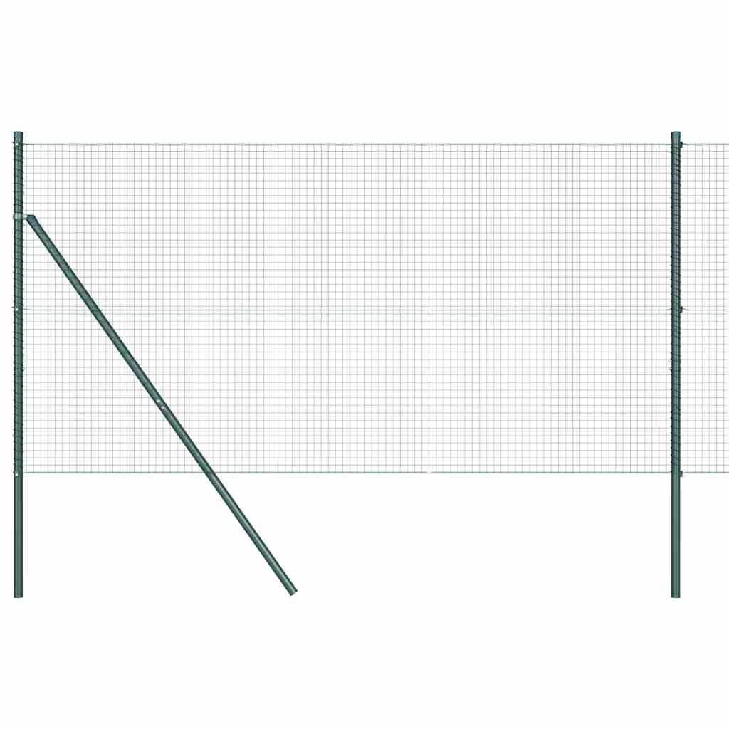 Vidaxl Zaunpfahl grün 25 x 1,2 m (25 x 25 mm Maschenweite)