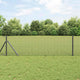 Vidaxl Zaunpfahl grau 10 x 0,5 m (12 x 12 mm Maschenweite) Stahl